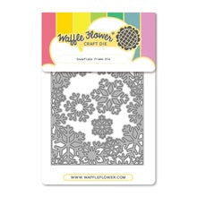 Load image into Gallery viewer, Dies: Waffle Flower-Snowflake Frame Die
