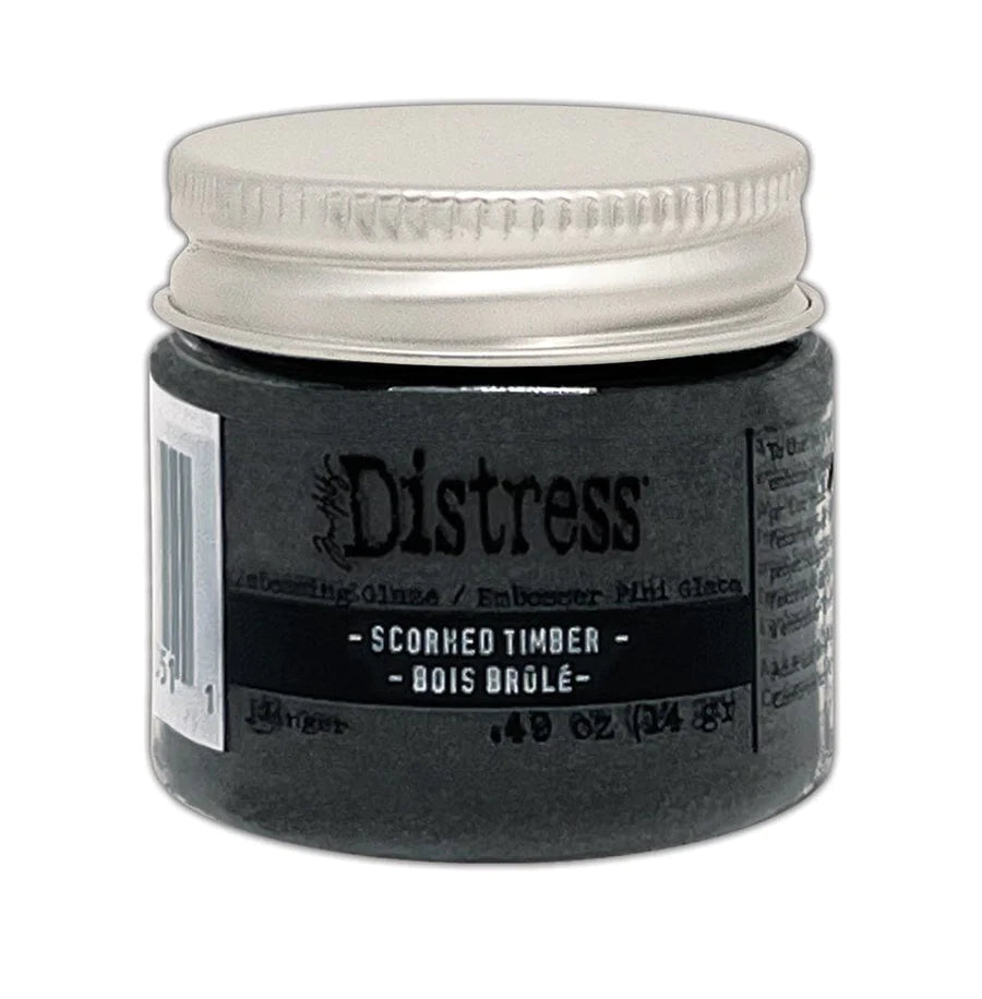 Embossing Powder: Tim Holtz Distress® Embossing Glaze Scorched Timber