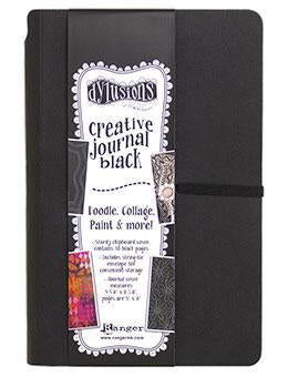 Journals: Dylusions Creative-Small Black Journal