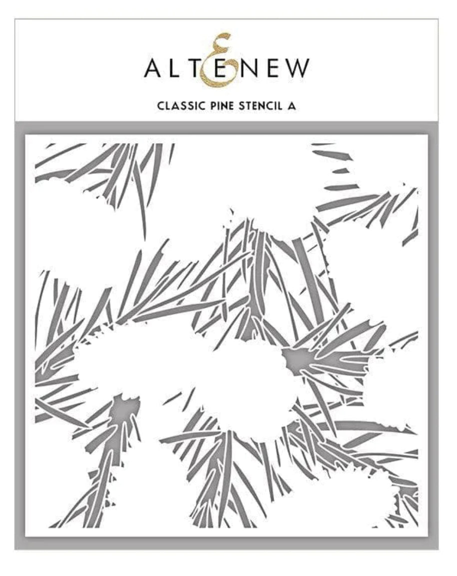 Stencils: Altenew Classic Pine Stencil A