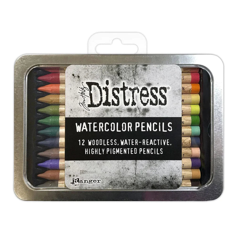 Coloring Tools: Tim Holtz Distress® Watercolor Pencils Set 4