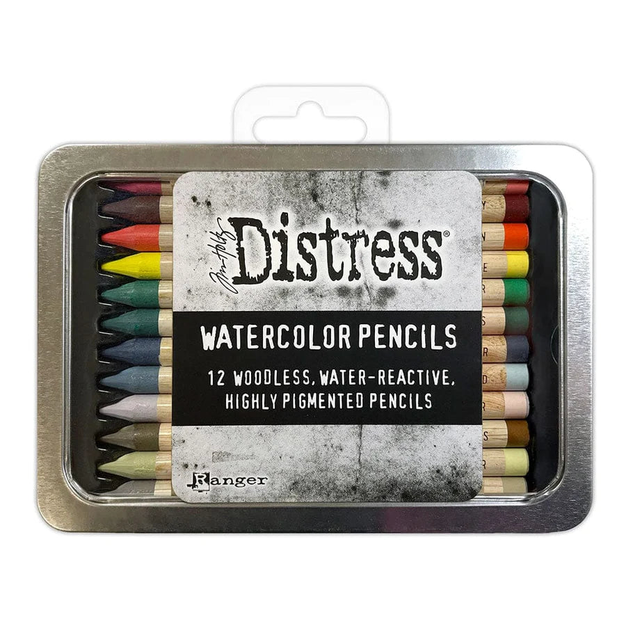 Coloring Tools: Tim Holtz Distress® Watercolor Pencils Set 5