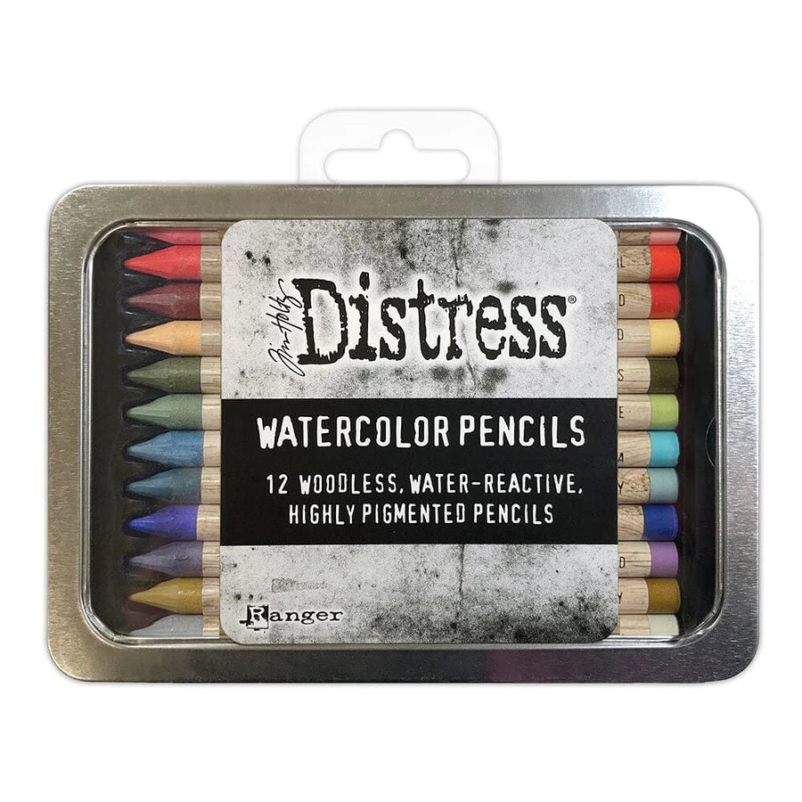 Coloring Tools: Tim Holtz Distress® Watercolor Pencils Set 6