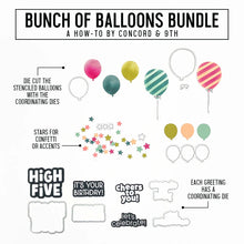 Load image into Gallery viewer, Stencils: Concord &amp; 9th-Bunch of Balloons Stencil Pack
