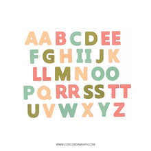 Load image into Gallery viewer, Dies: Concord &amp; 9th-All Together Alphabet Uppercase
