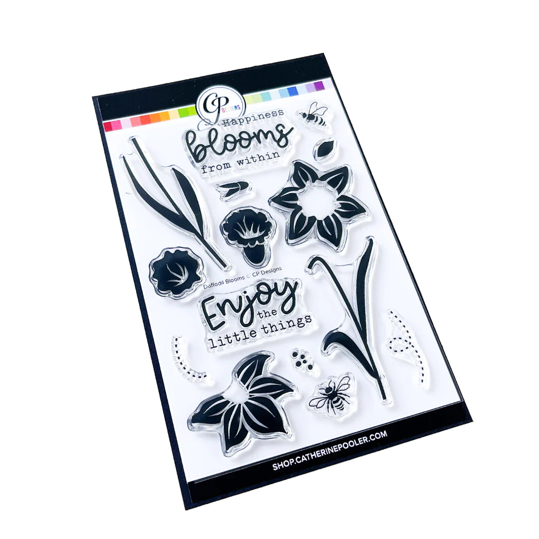 Dies: Catherine Pooler Designs-Daffodil Blooms Stamp Set