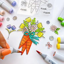 Load image into Gallery viewer, Stamps: Catherine Pooler Designs-Carrot Bouquet Stamp Set
