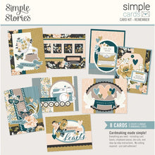 Load image into Gallery viewer, Card Kit: Simple Stories Simple Cards Card Kit-Remember
