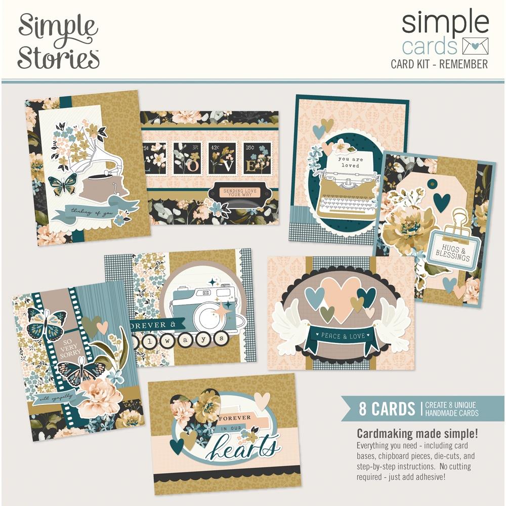 Card Kit: Simple Stories Simple Cards Card Kit-Remember