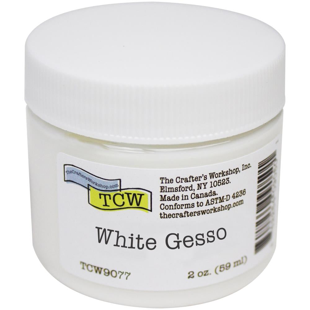 Mixed Media: The Crafter's Workshop-Gesso 2oz-White