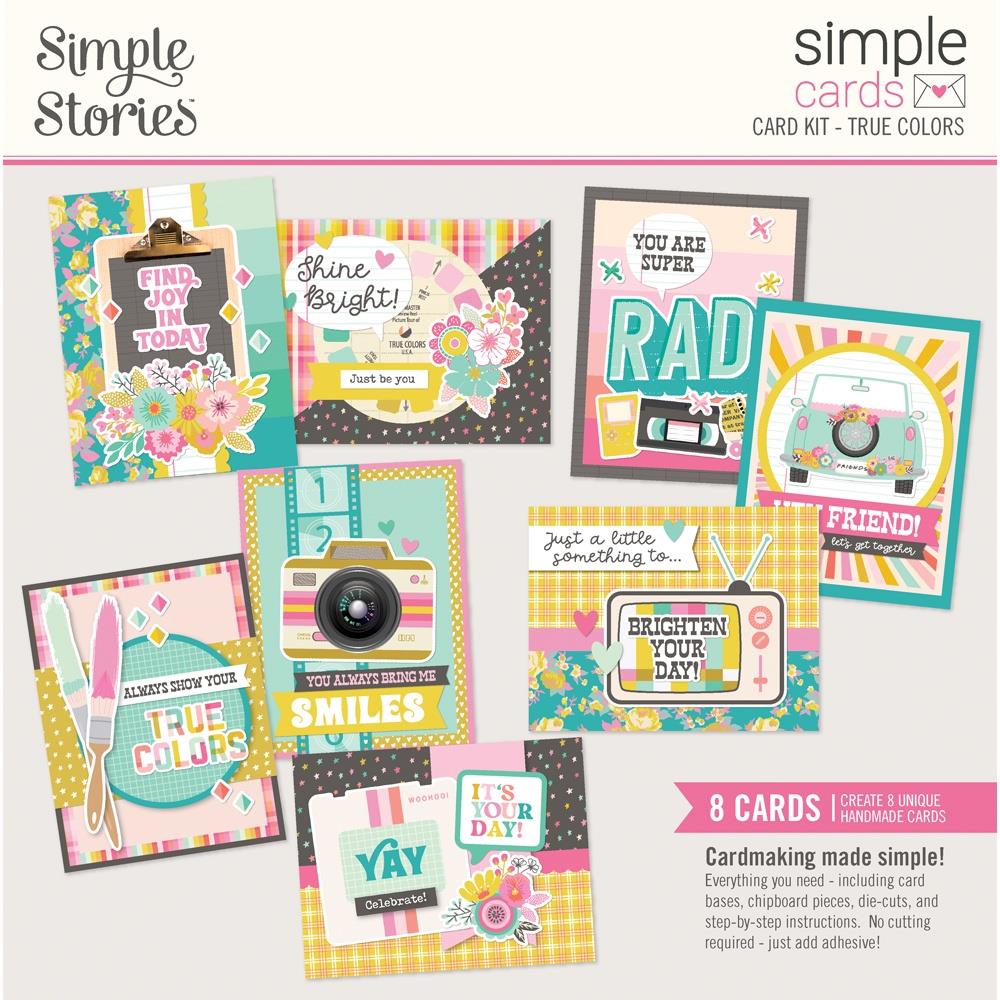 Card Kit: Simple Stories Simple Cards-True Colors