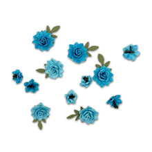 Load image into Gallery viewer, Embellishments: 49 And Market Florets Paper Flowers-Pacific
