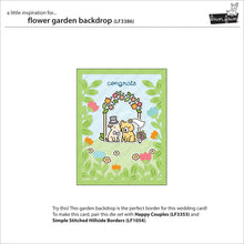 Load image into Gallery viewer, Dies: Lawn Fawn-flower garden backdrop
