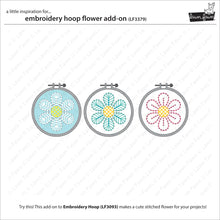 Load image into Gallery viewer, Dies: Lawn Fawn-Embroidery Hoop Flower Add-On
