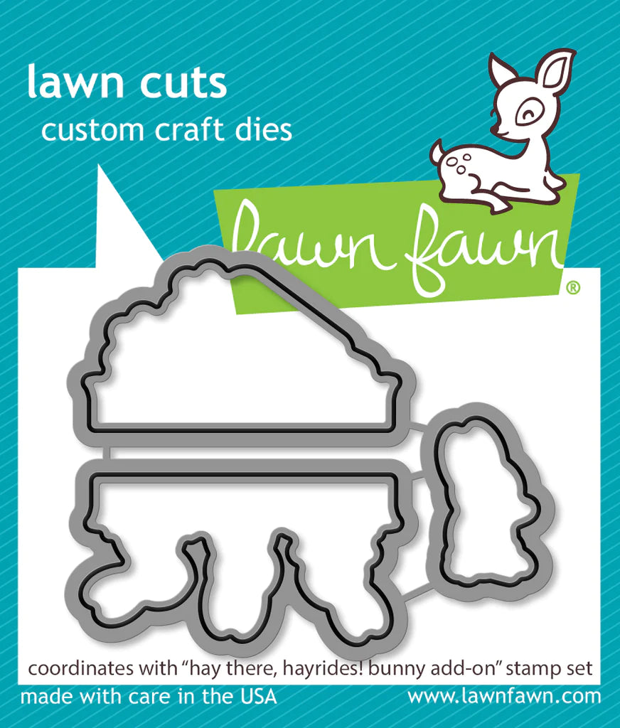 Dies: Lawn Fawn-Hay There, Hayrides Bunny Add-On