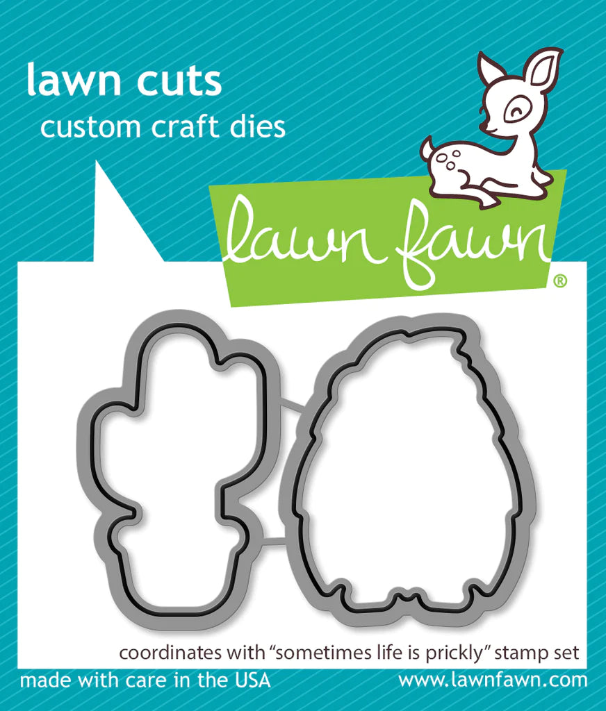 Dies: Lawn  Fawn-Sometimes Life Is Prickly