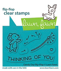 Stamps: Lawn Fawn-Dandy Day Flip-Flop