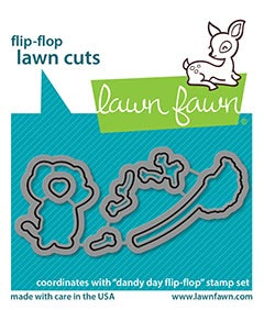 Dies: Lawn Fawn-Dandy Day Flip-Flop