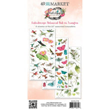 Load image into Gallery viewer, Embellishments: 49 And Market Rub-On Transfer Set-Botanical, Kaleidoscope
