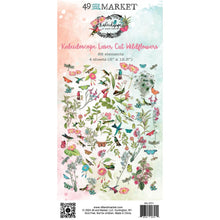 Load image into Gallery viewer, Embellishments: 49 And Market Laser Cut Outs-Wildflower, Kaleidoscope
