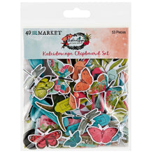 Load image into Gallery viewer, Embellishments: 49 And Market Chipboard Set-Kaleidoscope
