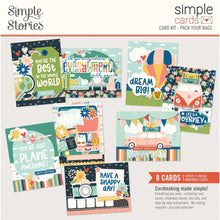 Load image into Gallery viewer, Card Kit: Simple Stories Simple Cards Card Kit-Pack Your Bags
