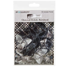 Load image into Gallery viewer, Embellishments: 49 and Market-Color Swatch: Charcoal Acetate Assortment
