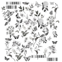 Load image into Gallery viewer, Embellishments: 49 and Market-Color Swatch: Charcoal Acetate Assortment
