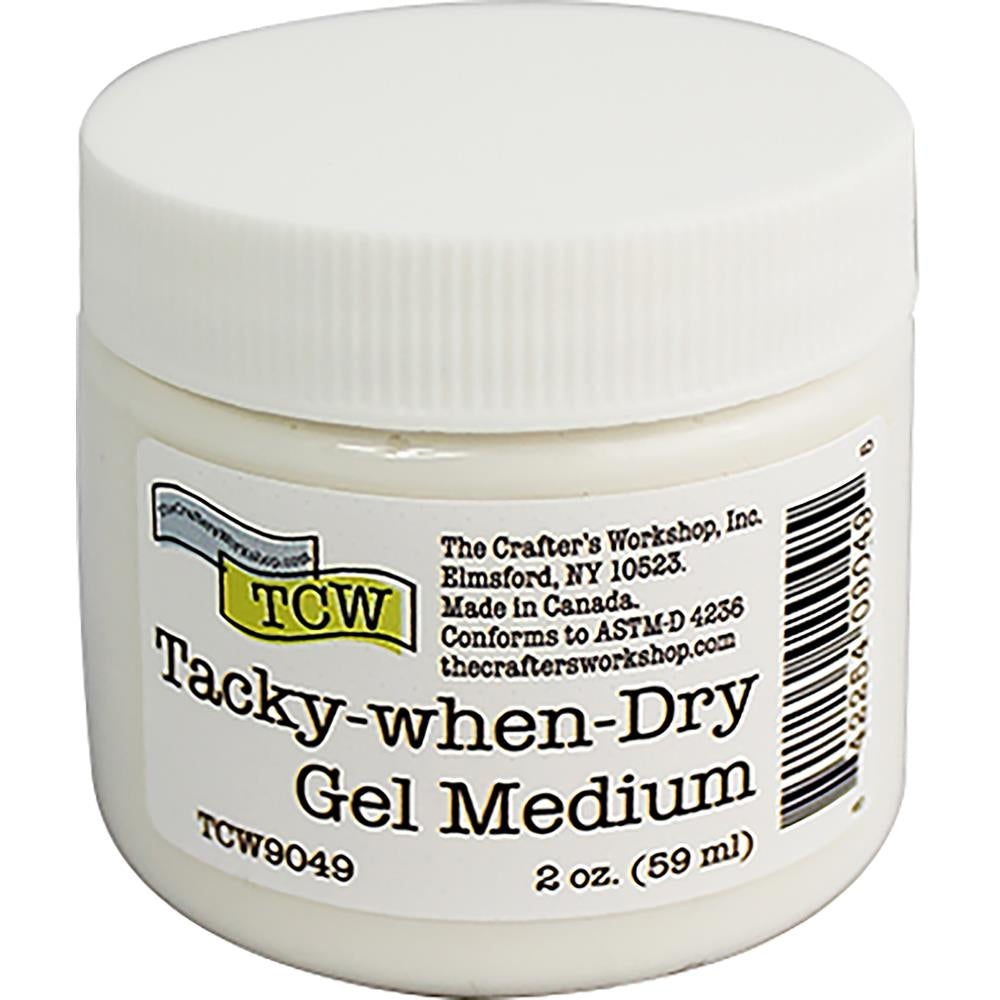 Mixed Media: Crafter's Workshop Tacky-When-Dry Gel 2oz