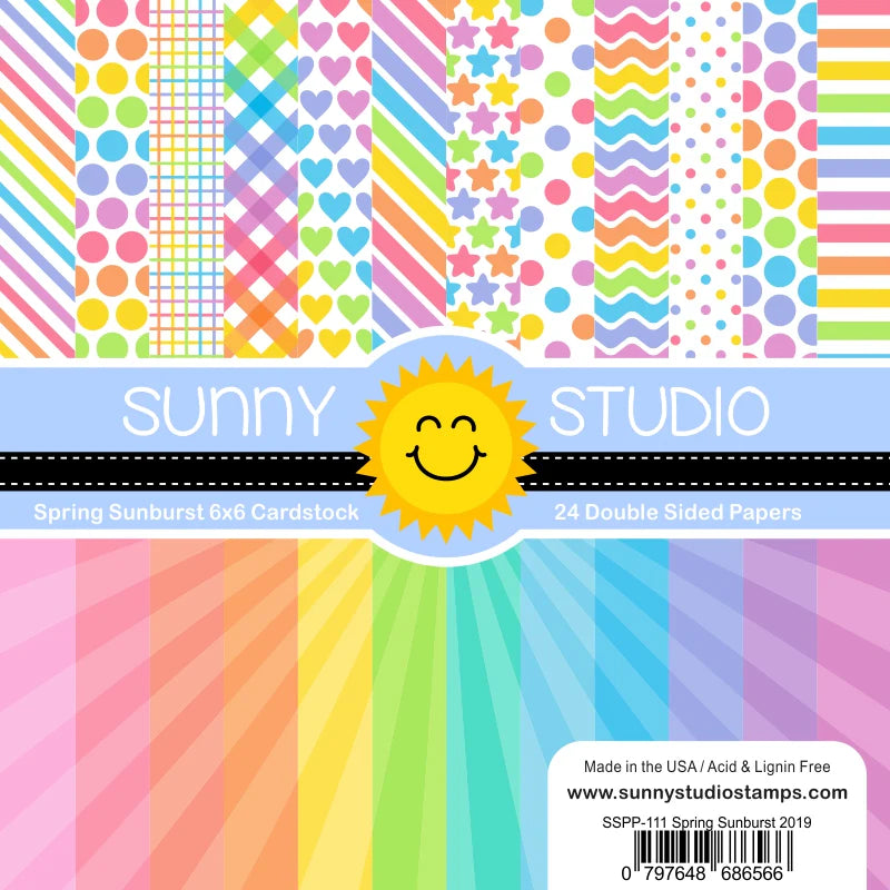 6x6 Paper: Sunny Studio: Spring Sunburst Paper Pack