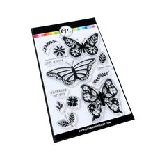 Load image into Gallery viewer, Stamps: Catherine Pooler Designs-Flourished Butterflies
