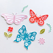 Load image into Gallery viewer, Stamps: Catherine Pooler Designs-Flourished Butterflies
