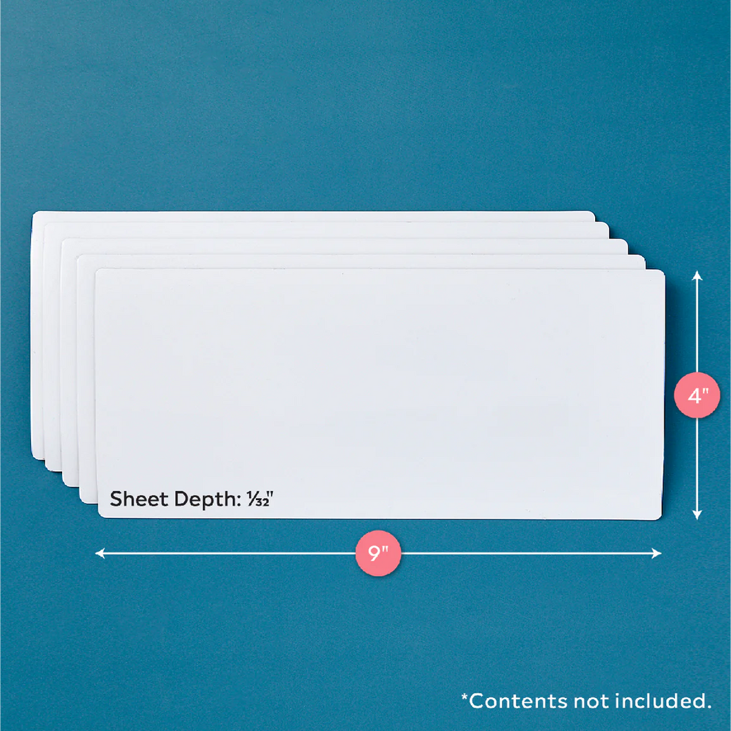 Storage Solutions: Totally Tiffany 5 PACK MAGNETIC SHEETS-9x4