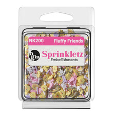 Load image into Gallery viewer, Embellishments: Buttons Galore &amp; More-Fluffy Friends Sprinkletz

