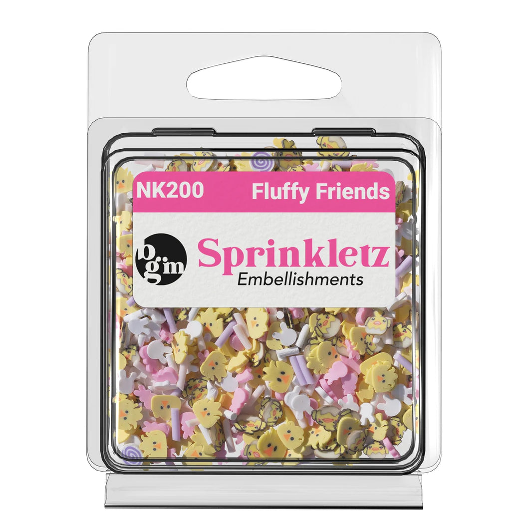 Embellishments: Buttons Galore & More-Fluffy Friends Sprinkletz