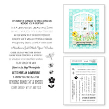 Load image into Gallery viewer, Stamps: Spellbinders-Sending Sunshine Sentiments Clear Stamp Set
