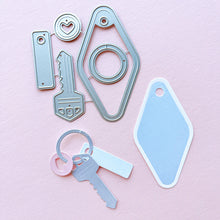 Load image into Gallery viewer, Dies: Catherine Pooler Designs-Suite Motel Key Dies
