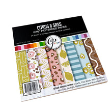 Load image into Gallery viewer, 6x6 Paper: Catherine Pooler Designs-Citrus &amp; Sass Patterned Paper Pack
