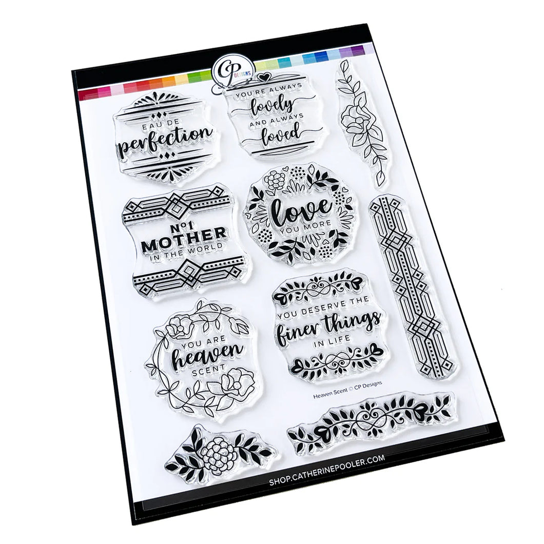 Stamps: Catherine Pooler Designs-Heaven Scent Label Stamp Set