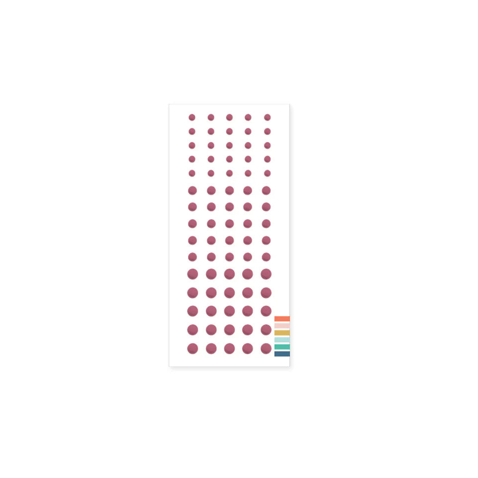 Embellishments: Concord 9th-2024 COLOR COLLECTION Enamel Dots