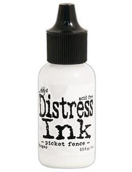 Ink: Tim Holtz Distress® Ink Pad Re-Inker Picket Fence, 0.5oz