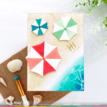 Load image into Gallery viewer, Die-n-stencil: Waffle Flower-Beach Umbrella Die-n-stencil
