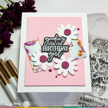 Load image into Gallery viewer, Stamp and Die Combo: Waffle Flower-Birthday Wishes
