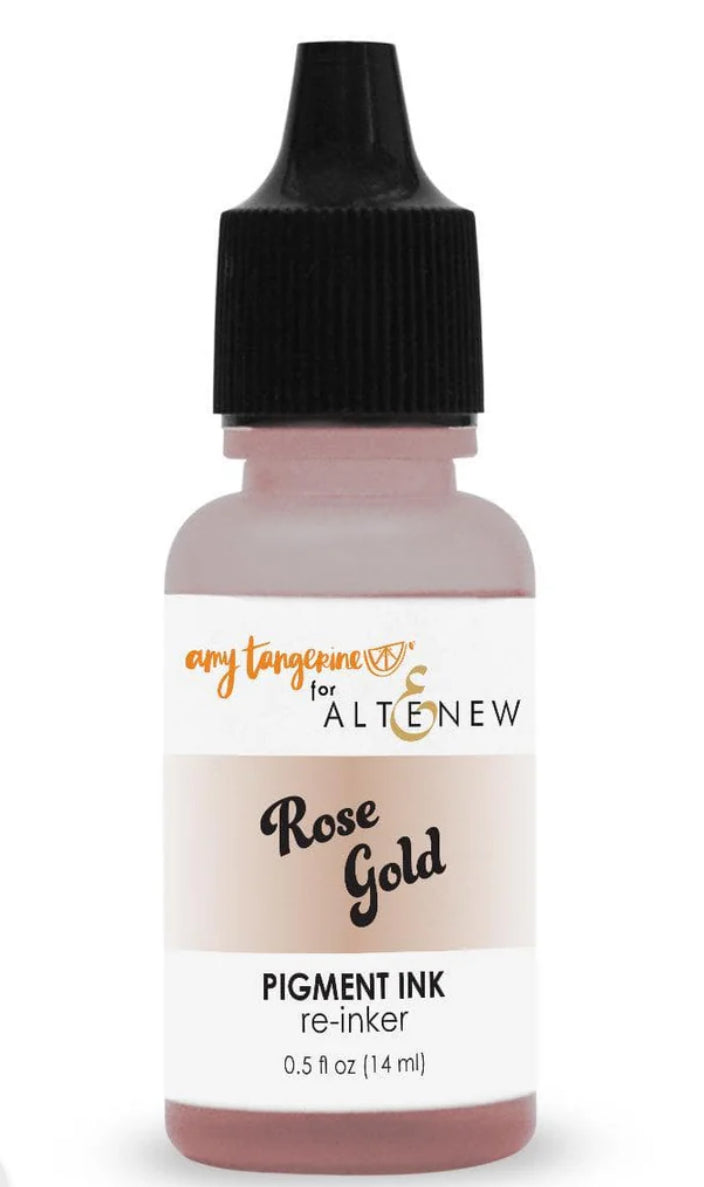 Re-Inker:Altenew-Rose Gold Pigment Ink