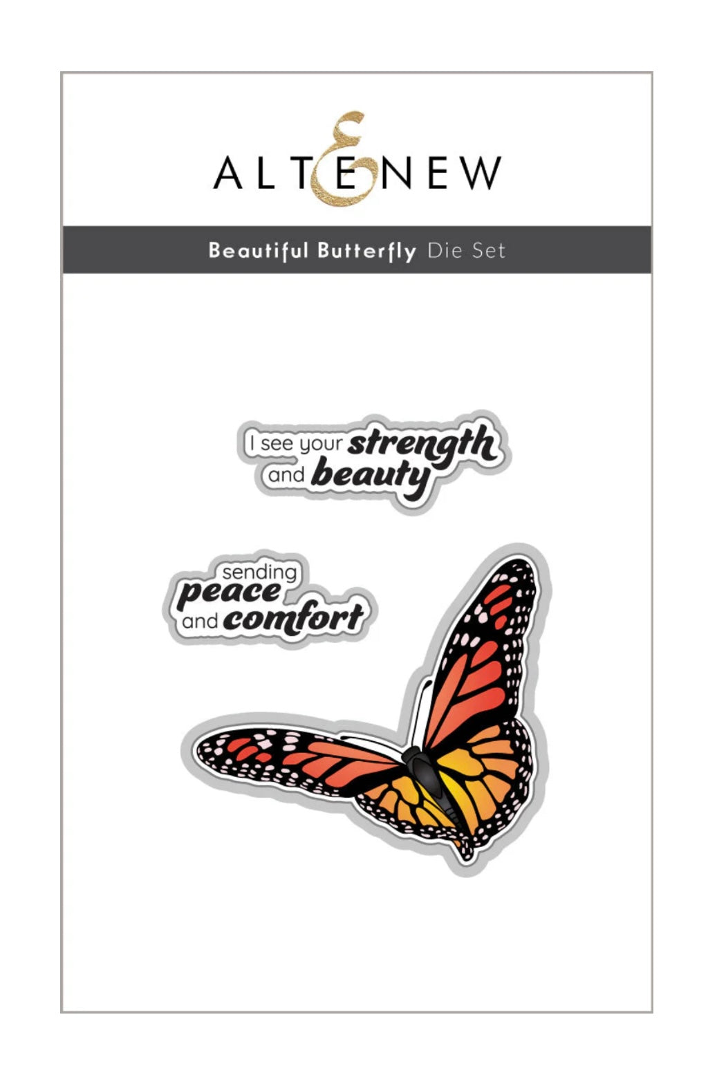 Dies: Altenew- Beautiful Butterfly Die Set