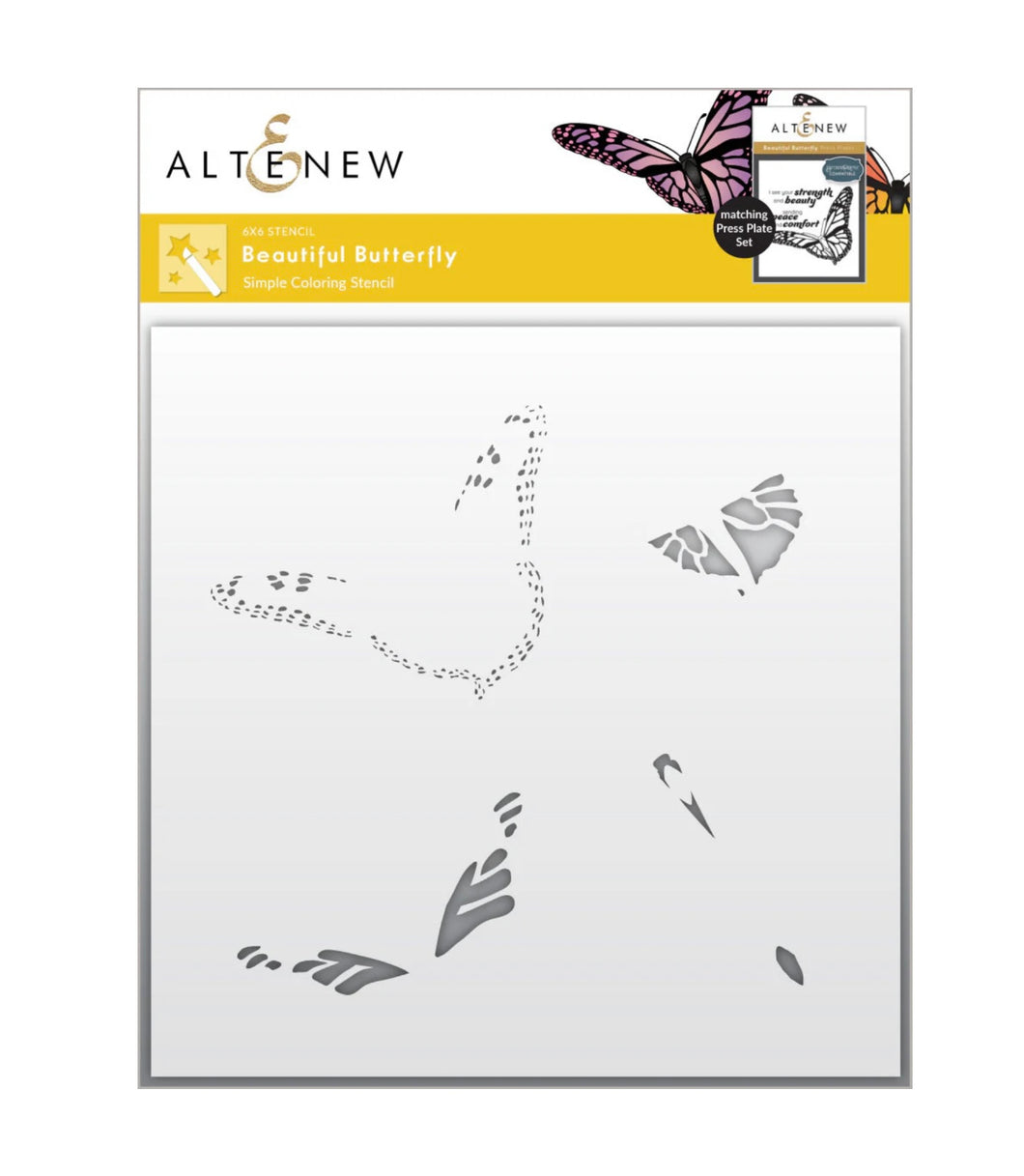 Stencils: Altenew-Beautiful Butterfly