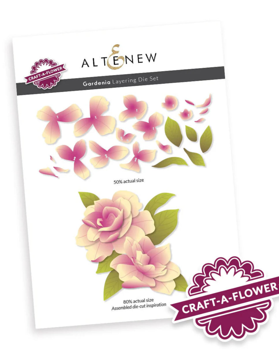 Gardenia Layering Die Set: Altenew