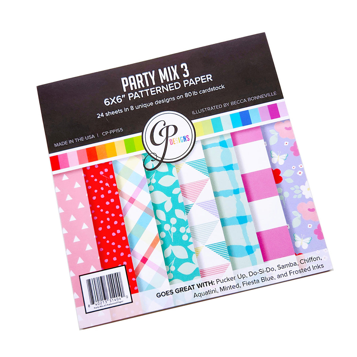 6x6 Paper: Catherine Pooler Designs-Party Mix 3 Patterned Paper ...