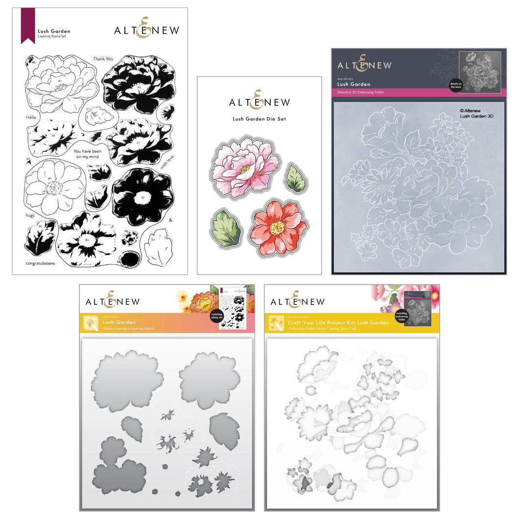 Bundle: Altenew-Craft Your Life Project Kit: Lush Garden
