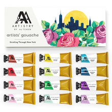 Load image into Gallery viewer, Coloring Tools: Altenew-Artists&#39; Gouache Set - Strolling Through New York
